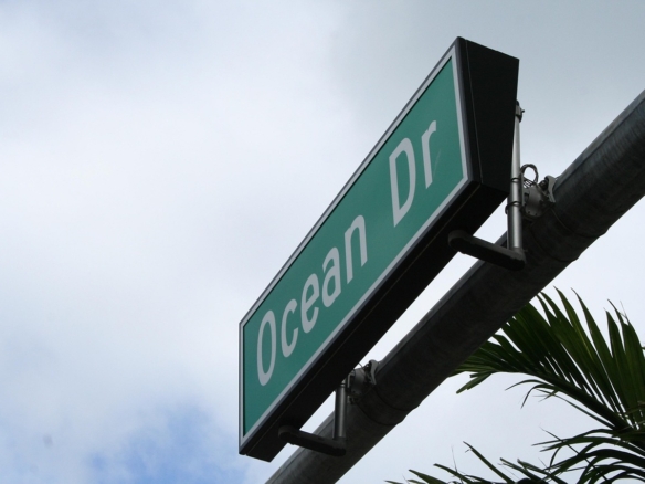 ocean drive sign