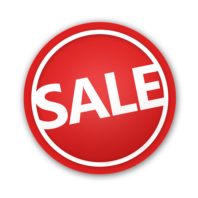 sale button
